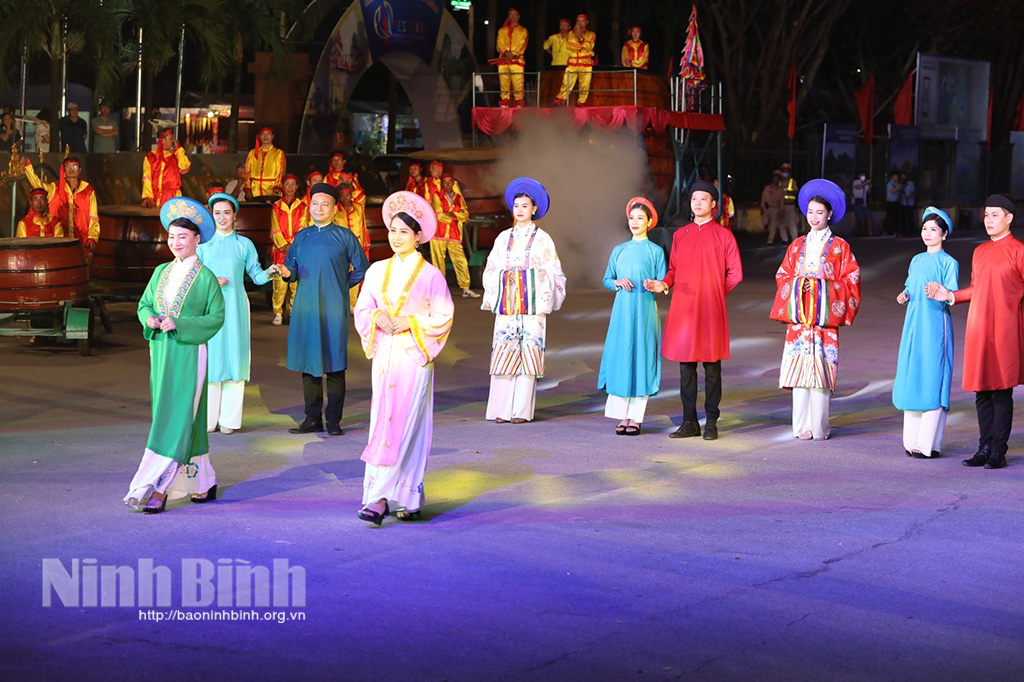 Rực rỡ sắc màu văn hóa tại Festival Ninh Bình 2022