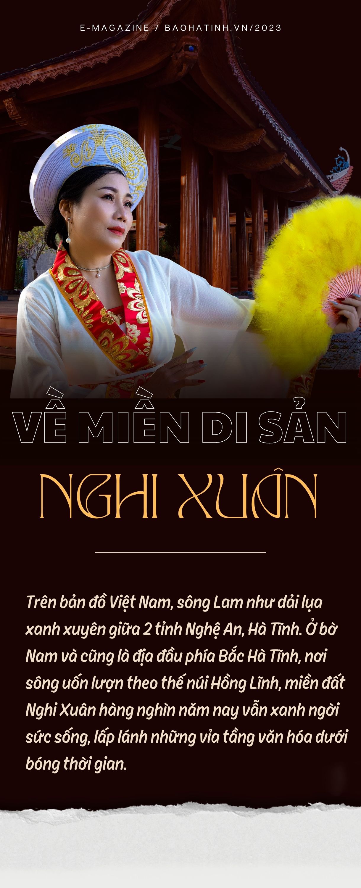 Về miền di sản Nghi Xuân