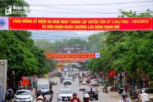 Cùng xây đắp 'quê chung' Tân Kỳ