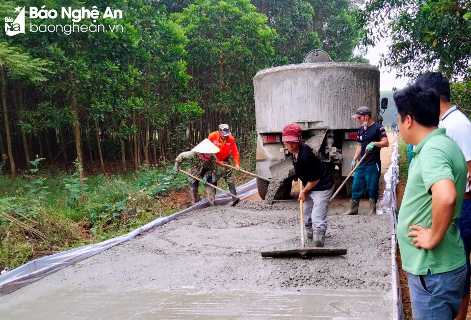 Cùng xây đắp 'quê chung' Tân Kỳ ảnh 3