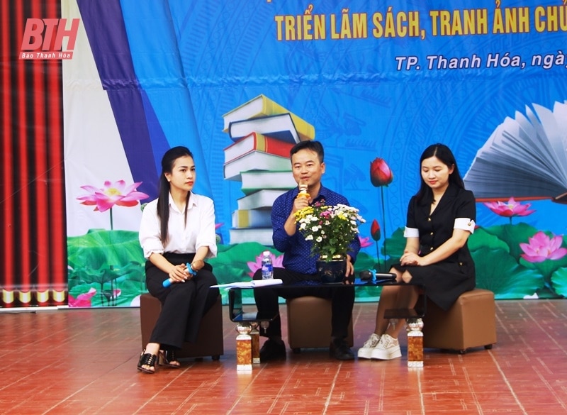 Trường THCS Trần Mai Ninh hưởng ứng Ngày Sách và Văn hóa đọc Việt Nam