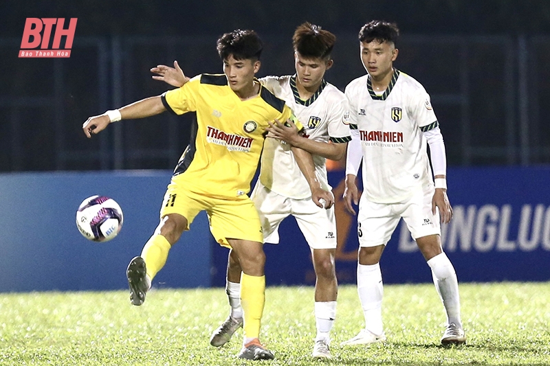 U19 Đông Á Thanh Hóa chia điểm đáng tiếc trước U19 Sông Lam Nghệ An