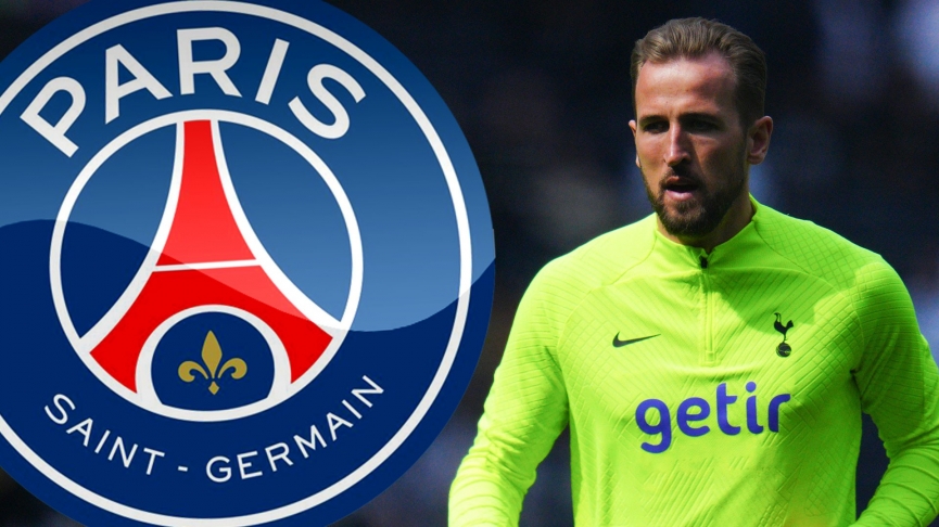 PSG sẵn sàng rót tiền chiêu mộ Harry Kane từ Tottenham (Ảnh: TheSun)