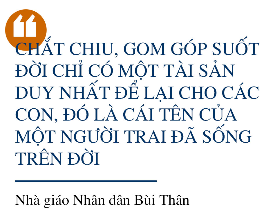 “Một đời góp nhặt” của Nhà giáo Nhân dân Bùi Thân