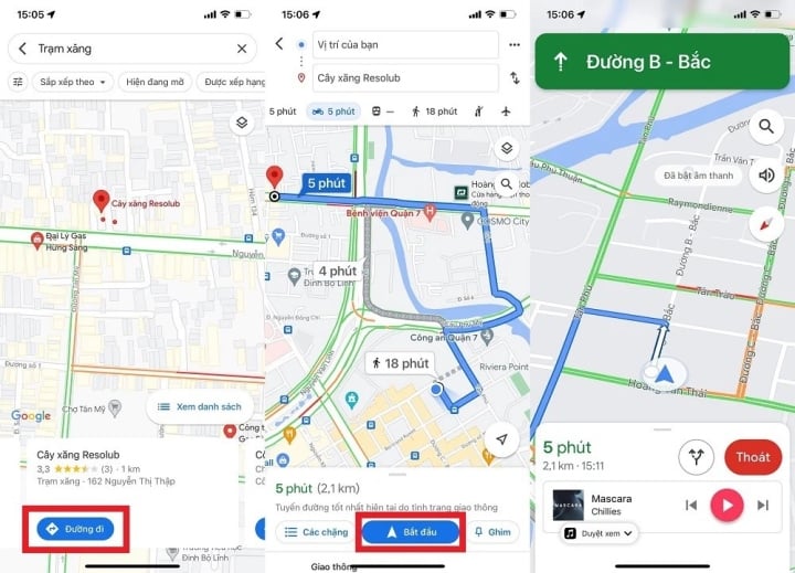 3 cách tìm cây xăng gần nhất bằng Google Maps trên điện thoại tiện lợi nhất - 3