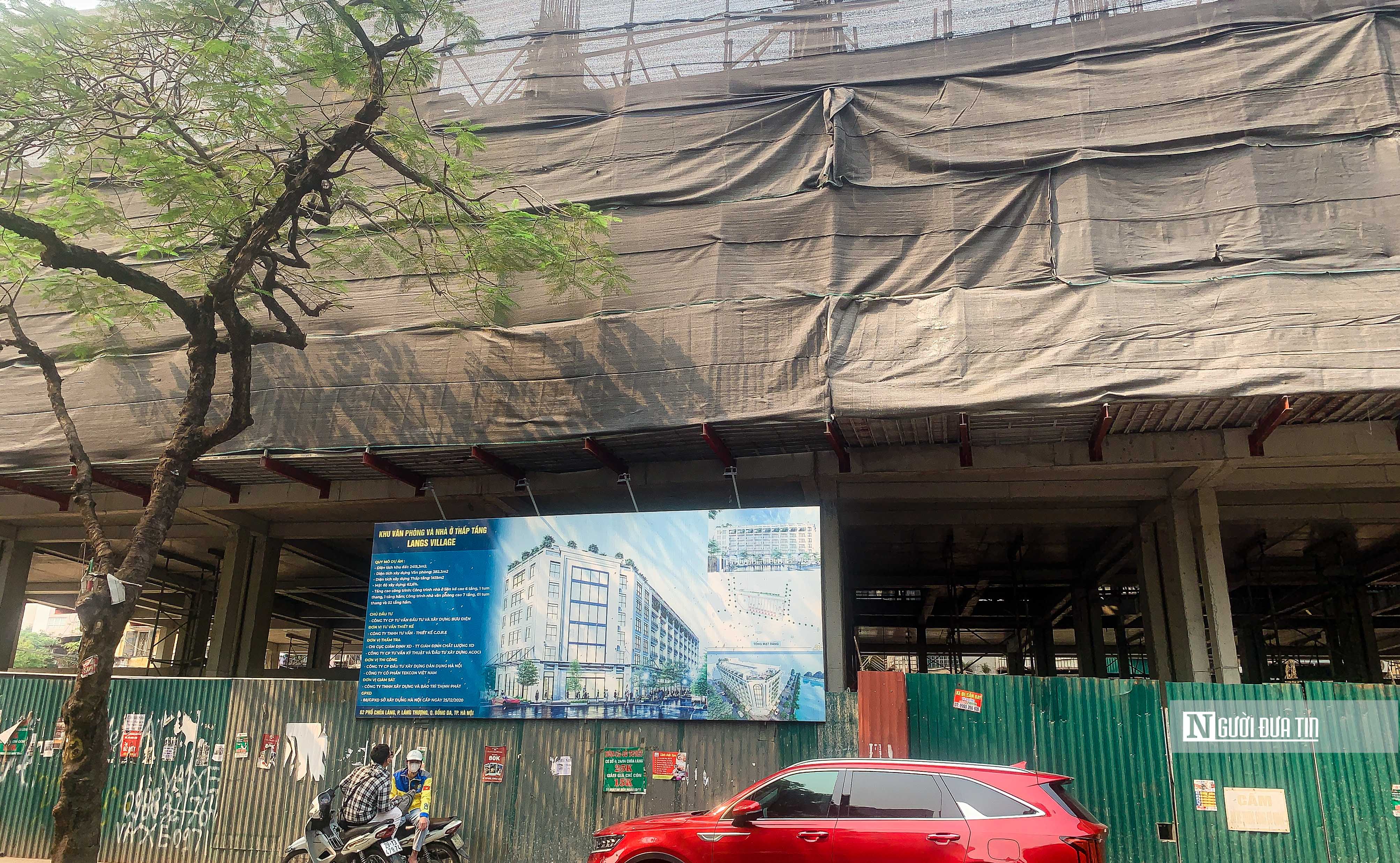 Real Estate - Construction progress of Langs Village project at 82 Lang Chua (Figure 4).