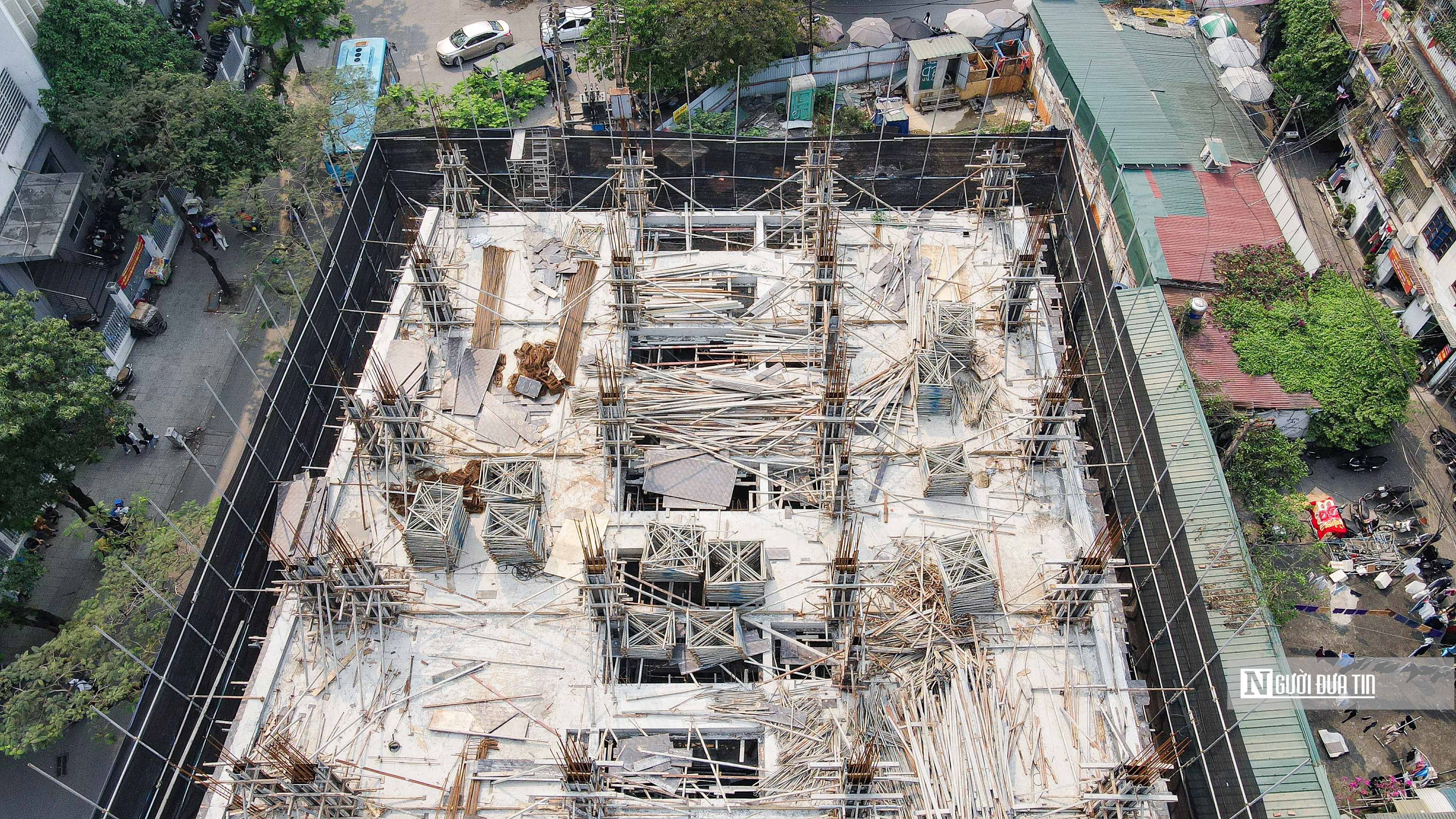 Real Estate - Construction progress of Langs Village project at 82 Lang Chua (Figure 6).