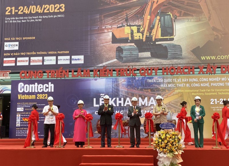 Khai mạc Triển lãm Contech Vietnam 2023