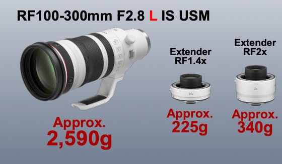 Canon ra mắt ống kính RF100-300mm f/2.8L IS USM ảnh 1