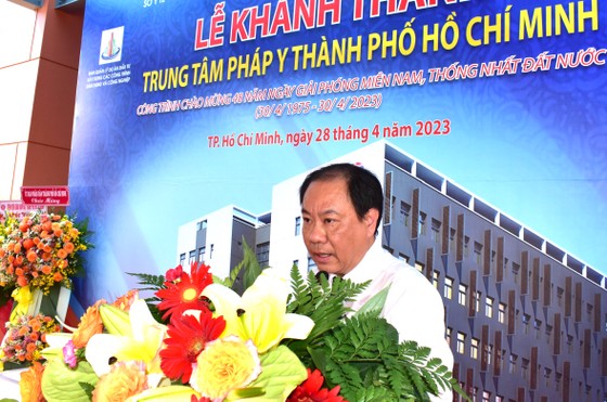 TPHCM khánh thành trung tâm pháp y hiện đại tầm quốc tế ảnh 1