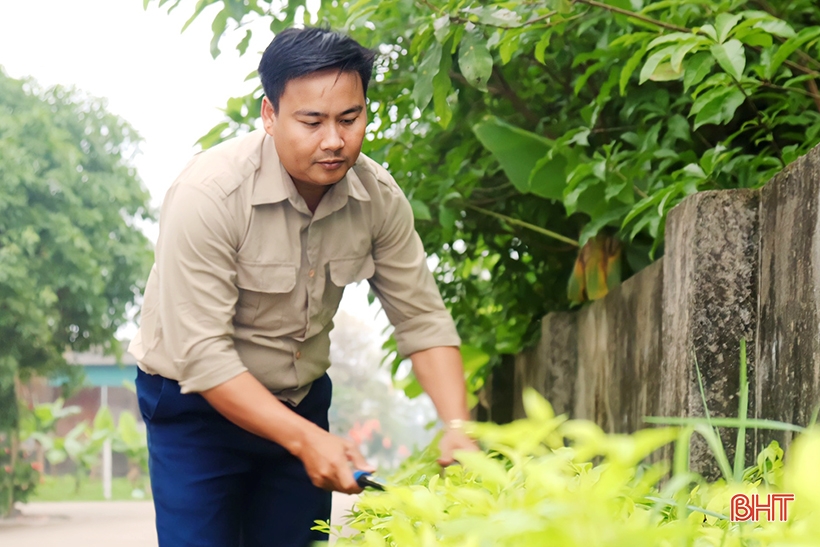 Cán bộ thôn tâm huyết, giỏi làm kinh tế ở ven đô Hà Tĩnh