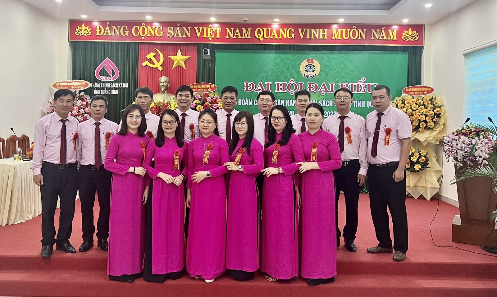 cong doan co so nhcsxh tinh quang binh to chuc dai hoi dai bieu lan thu vii