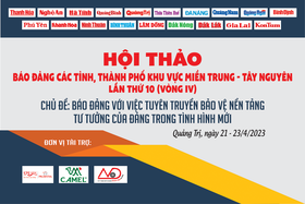 [TRUYỀN HÌNH TRỰC TIẾP] HỘI THẢO BÁO ĐẢNG CÁC TỈNH, THÀNH PHỐ KHU VỰC MIỀN TRUNG - TÂY NGUYÊN LẦN THỨ 10 (VÒNG 4)