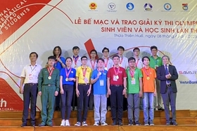 Đại học Hùng Vương giành 8 giải tại Kỳ thi Olympic Toán HSSV toàn quốc