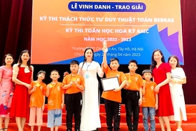 Em Hoàng Nhật Quang đoạt vô địch kỳ thi thách thức tư duy Thuật Toán Bebras Việt Nam