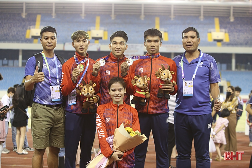 VĐV Hà Tĩnh nỗ lực săn” huy chương SEA Games 32