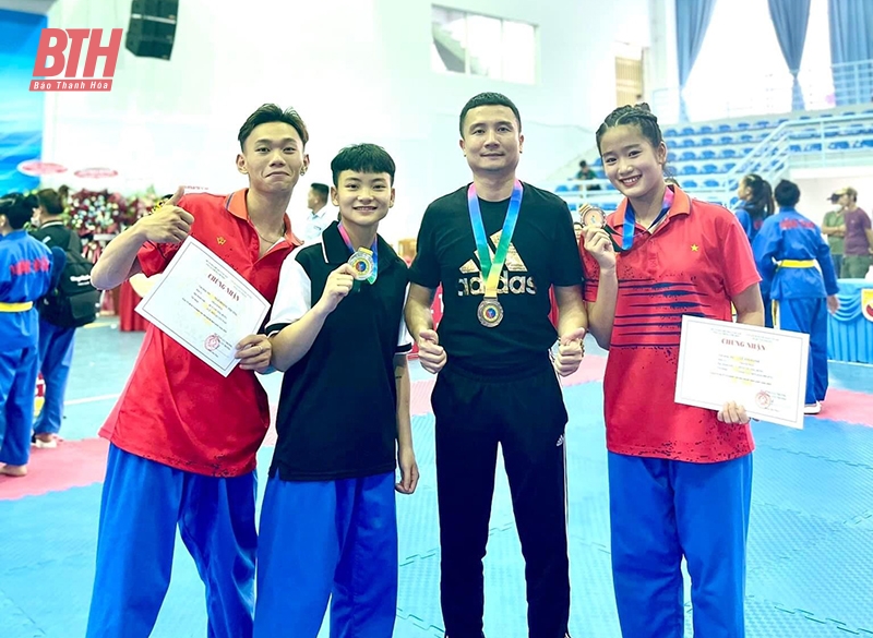 Vovinam Thanh Hóa giành 7 huy chương tại Giải vô địch các đội mạnh toàn quốc năm 2023