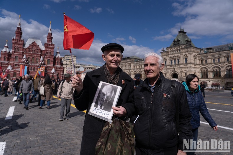 Kỷ niệm 153 năm ngày sinh V.I.Lenin tại Nga ảnh 2