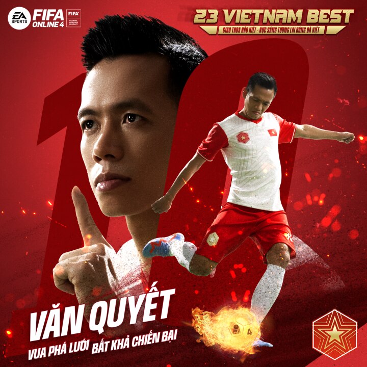 FIFA Online 4 ra mắt mùa thẻ mới 23 VIETNAM BEST đồng hành cùng SEA Games 32 - 4