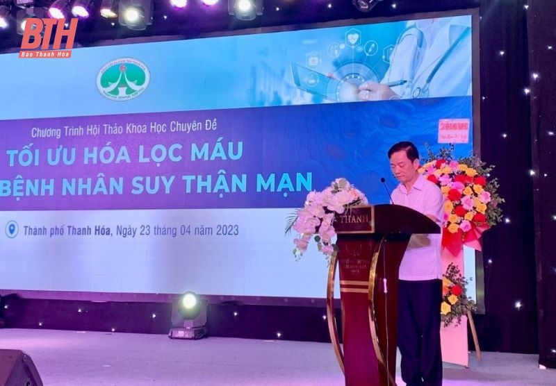 Hội thảo khoa học “Tối ưu hóa lọc máu cho bệnh nhân suy thận mạn”