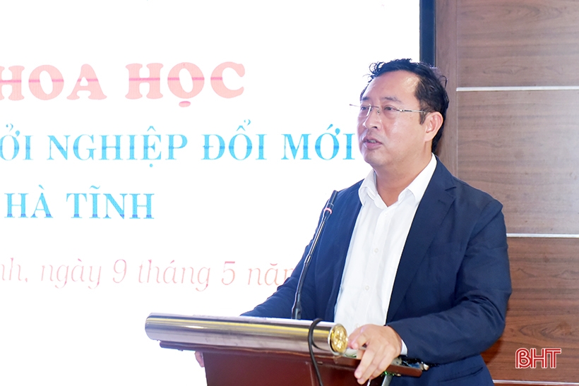 Thúc đẩy hoạt động khởi nghiệp đổi mới sáng tạo Hà Tĩnh