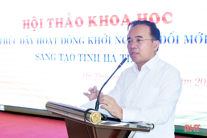 Thúc đẩy hoạt động khởi nghiệp đổi mới sáng tạo Hà Tĩnh