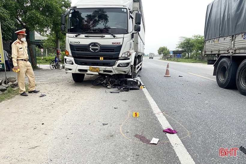 Mất an toàn tại nút giao tuyến tránh TP Hà Tĩnh qua huyện Thạch Hà