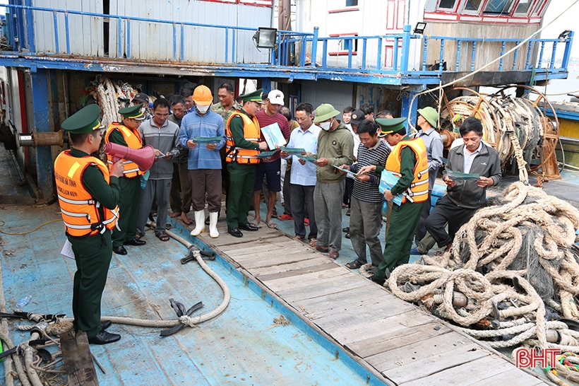 Chống khai thác IUU, Hà Tĩnh tập trung đăng ký, đăng kiểm tàu cá