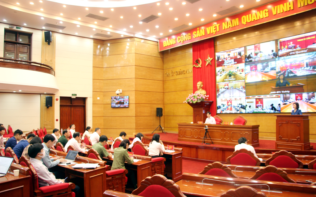 Quang cảnh hội nghị.