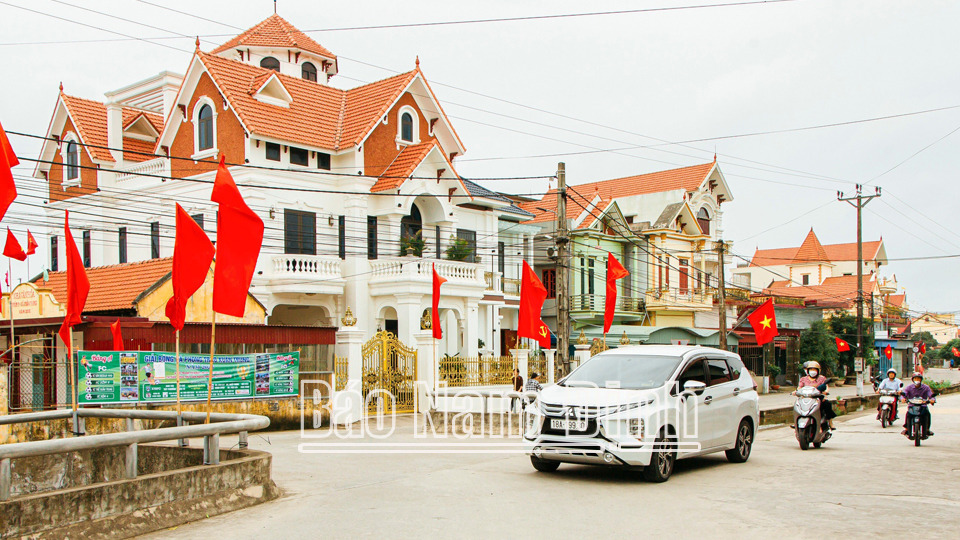 Nông thôn mới xã Xuân Trung (Xuân Trường).
