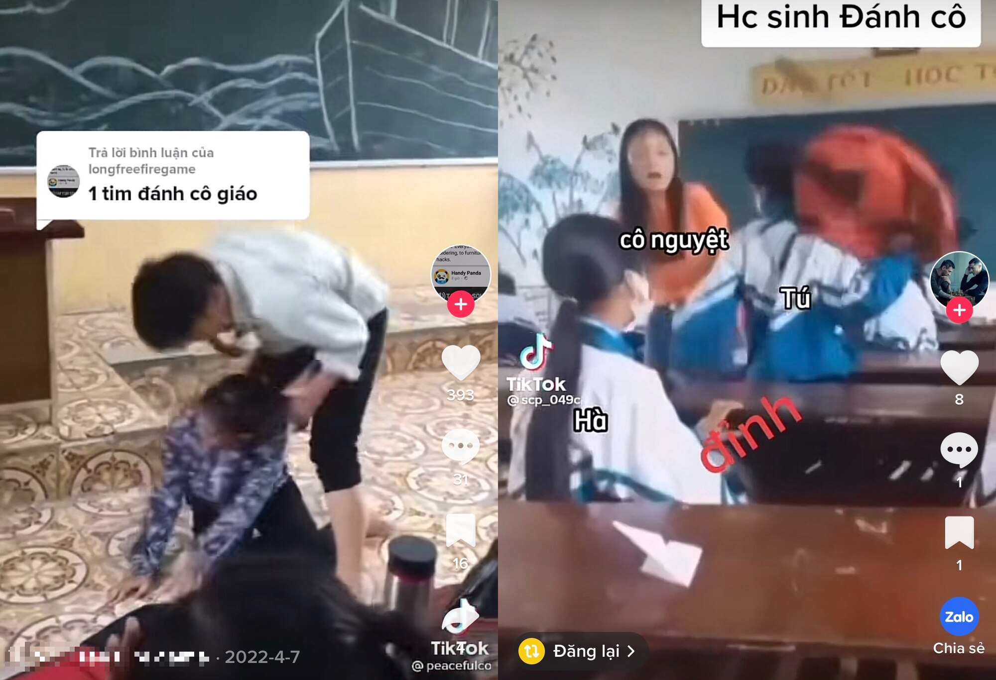 Phản giáo dục trên TikTok: Học sinh hút thuốc, 'khịa' thầy cô, bày cách gian lận - Ảnh 5.