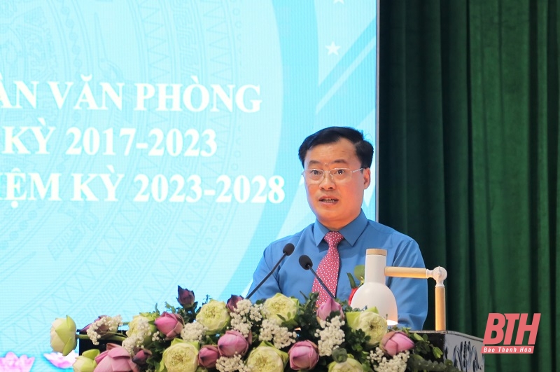 Đại hội Công đoàn Văn phòng UBND tỉnh Thanh Hóa nhiệm kỳ 2023-2028