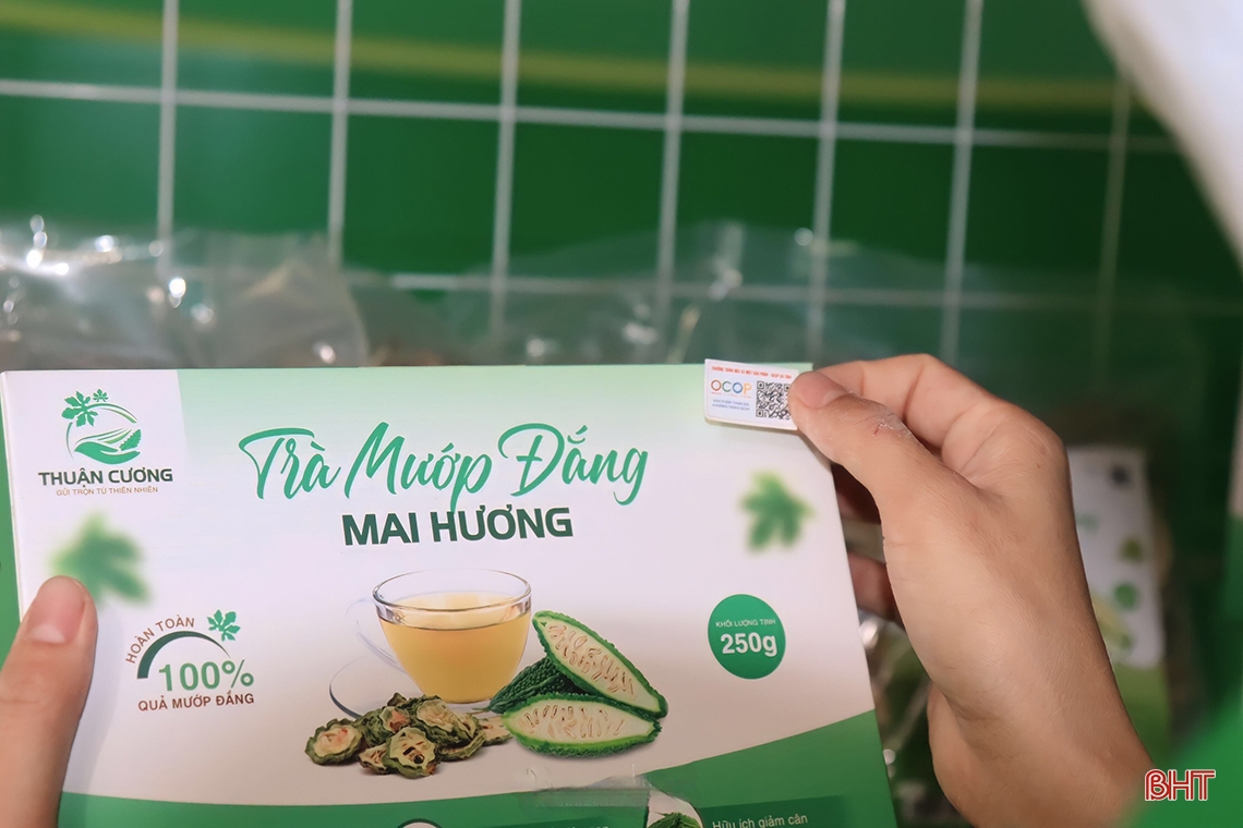 Trà mướp đắng của Hà Tĩnh được làm như thế nào?