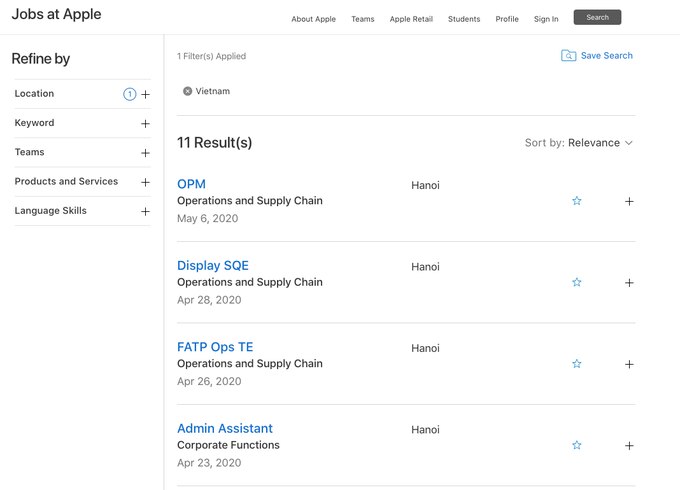 Những lần Apple tuyển dụng nhân sự tại Việt Nam có gì đặc biệt? - 2