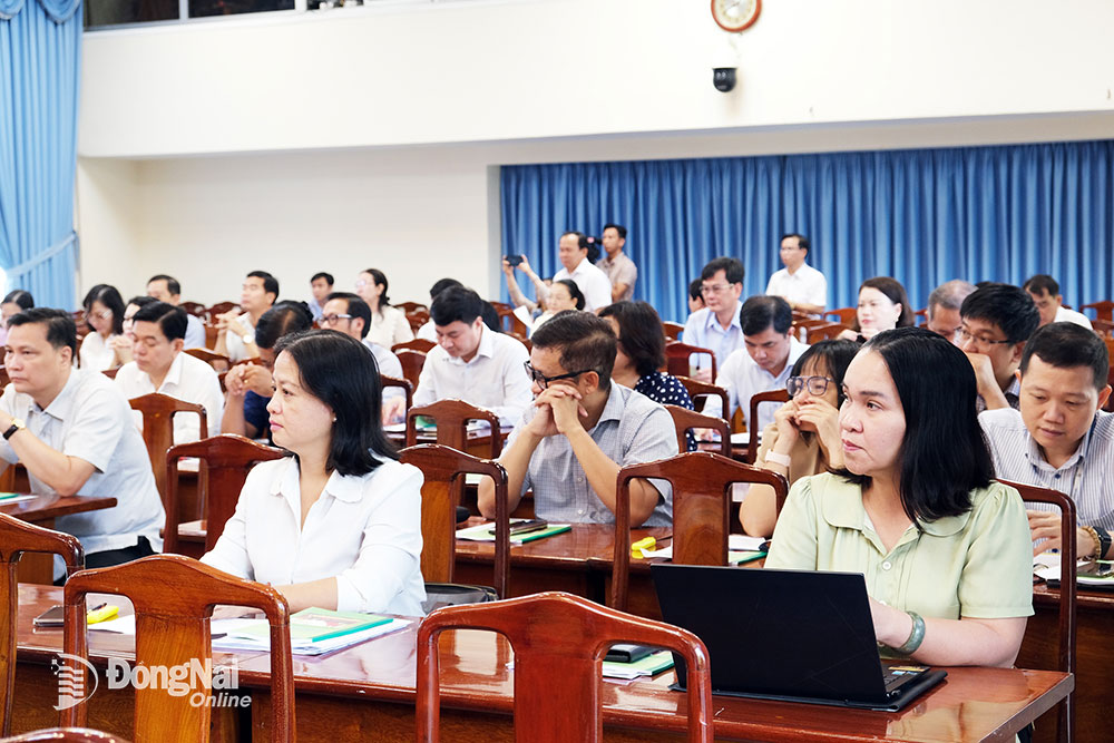 Các học viên tham gia lớp học. Ảnh: Đắc Nhân