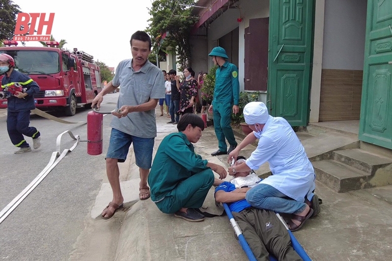 Ra mắt mô hình “Tổ liên gia an toàn PCCC” tại xã Nga Tân