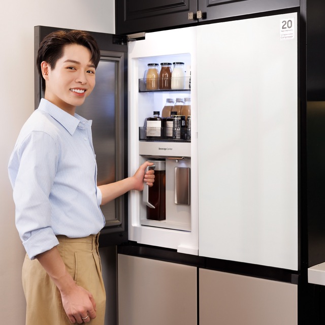 Samsung Bespoke cá nhân hóa trải nghiệm và phong cách người dùng với quầy minibar khác biệt - Ảnh 3.