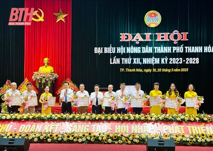 Đại hội đại biểu Hội Nông dân TP Thanh Hóa, nhiệm kỳ 2023-2028