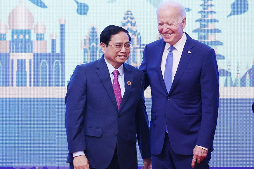 Cuộc trao đổi bất ngờ giữa Thủ tướng Phạm Minh Chính và Tổng thống Mỹ Joe Biden