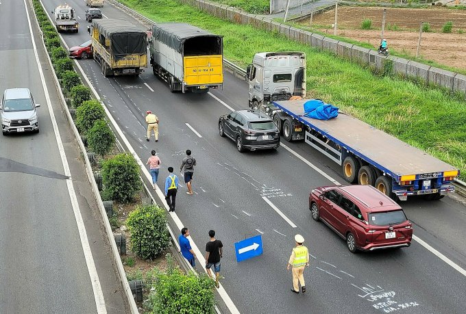 Hiện trường vụ tai nạn. Ảnh: Nam An