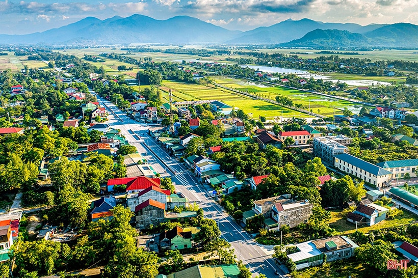 Xuân Thành đón bằng công nhận xã đạt chuẩn nông thôn mới kiểu mẫu