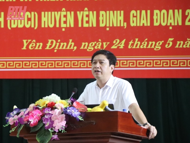 Yên Định: Bàn giải pháp tháo gỡ khó khăn, thúc đẩy sản xuất, kinh doanh; triển khai các giải pháp nâng cao chỉ số năng lực cạnh tranh