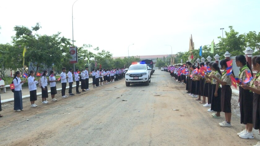 Trang nghiêm lễ tiễn, bàn giao hài cốt các liệt sĩ Việt Nam hy sinh tại Campuchia ảnh 3