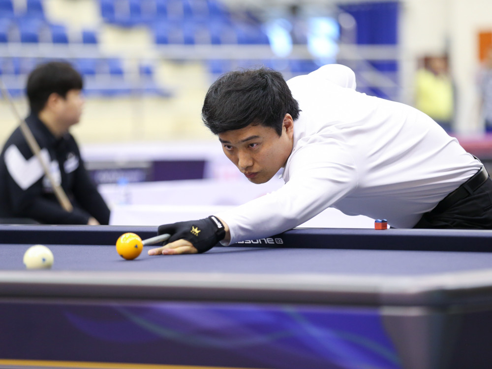 Trần Quyết Chiến ngược dòng nghẹt thở để vào tứ kết giải billiards World Cup - Ảnh 2.