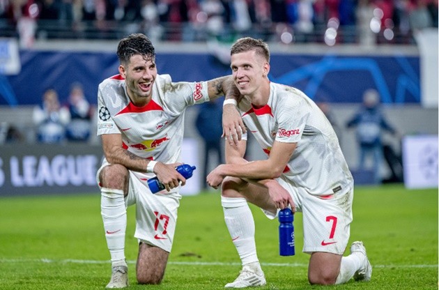 Hai ngôi sao RB Leipzig nằm trong tầm ngắm của Arsenal (Nguồn: Internet)