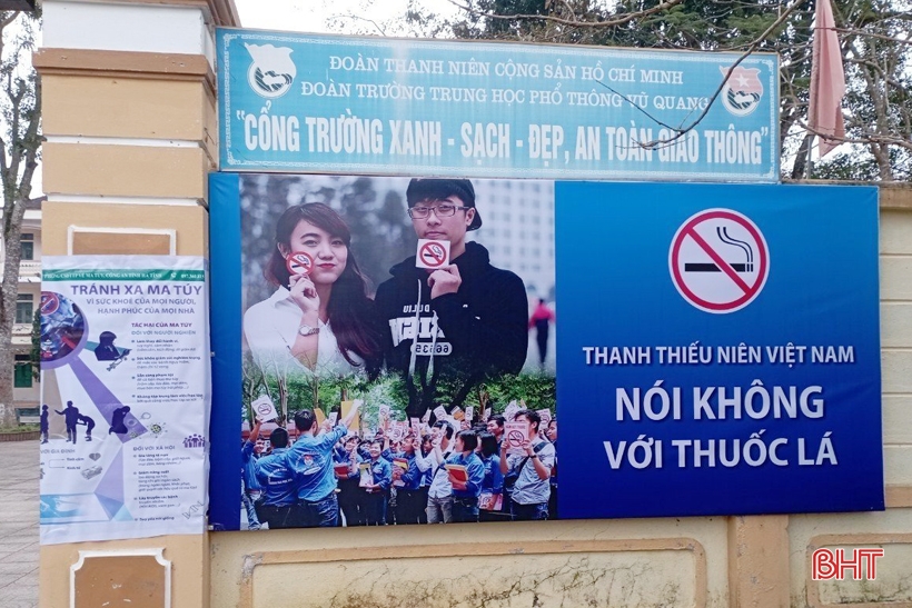 “... Chúng ta không cần thuốc lá”