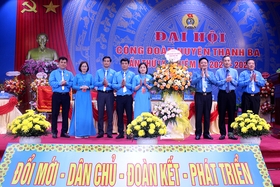 Đại hội Công đoàn huyện Thanh Ba lần thứ IX