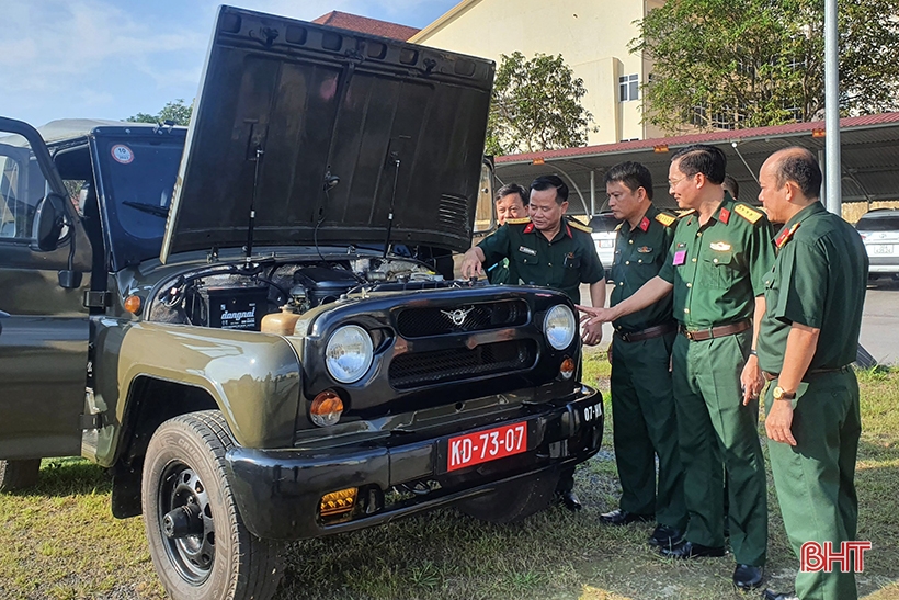 Bộ CHQS tỉnh hoàn thành Hội thi xe tốt, lái xe giỏi