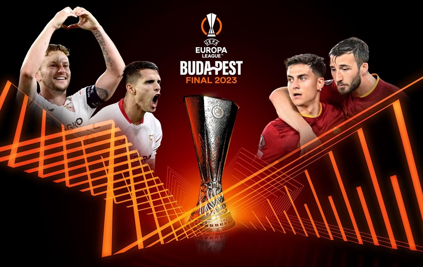 Chung kết Europa League mùa này là cuộc đọ sức giữa Sevilla và AS Roma. Ảnh: UEFA