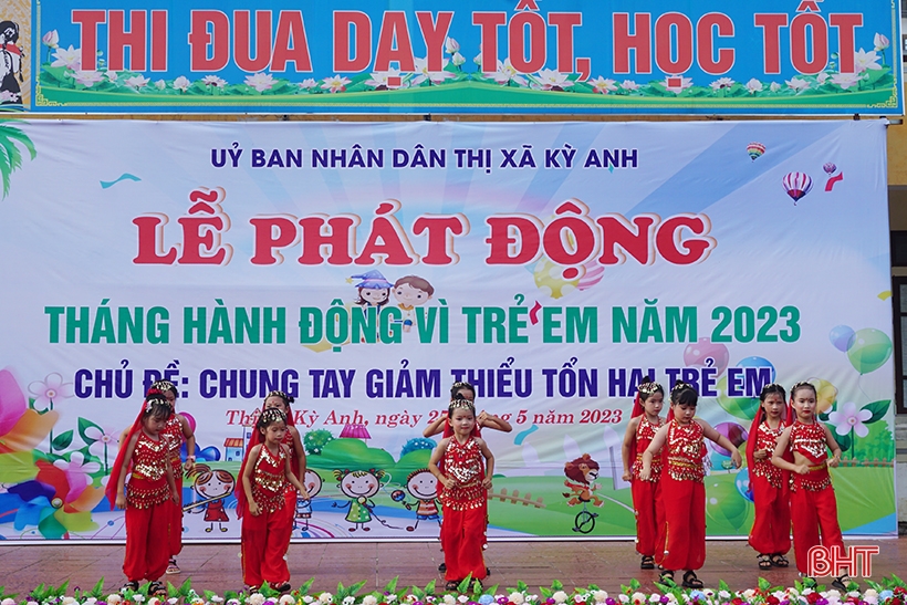 Chung tay thực hiện các hoạt động hướng về trẻ em